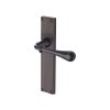 Heritage Brass Roma Reeded Lever Latch Matt Bronze finishUK Design Registration Number 6234525