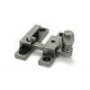 Pewter Mushroom Quadrant Fastener - Narrow