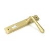 Satin Brass Newbury Slimline Lever Espag. Lock Set