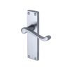 Project Hardware Door Handle Lever Latch Malvern Design Satin Chrome finish