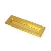 Polished Brass 175mm Art Deco Rectangular Pull