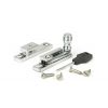 Satin Chrome Prestbury Quadrant Fastener - Narrow