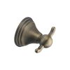 Cambridge Wall Mounted Hook for Towels, Robes, Clothes and Coats. Matt Antique finish