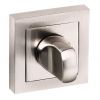 Senza Pari WC Turn and Release on Square Rose - Satin Nickel