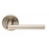 Serozzetta Dieci Lever On Rose  Retail Packaging - Satin Nickel