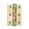 Stainless Steel Line 2BB Hinge Stainless Steel 3 x 2 x 2 Satin Brass finish