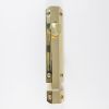 Surface Bolt 152mm - Polished Brass