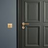 DOOR HANDLE / LINEAR / BRASS