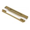 Satin Brass ½" Rebate Kit for Euro Din Sash Lock