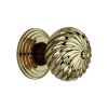 Burcot Mortice Door Knob Aged Brass