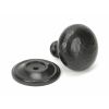 Aged Bronze Hammered Mushroom Cabinet Knob 38mm