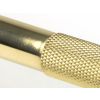 Polished Brass Half Brompton Pull Handle - Medium