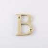 Letter B - Polished Brass