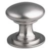 Victorian Cupboard Knob 42mm  - Satin Nickel