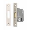 2.5" CE 3 Lever Dead Lock - Polished Chrome