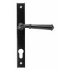 Black Regency Slimline Lever Espag. Lock Set