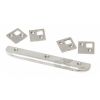 SS French Door Multipoint Lock Kit 57mm Door