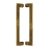 Heritage Brass Back to Back Door Pull Handle Apollo Design 307mm Antique Brass Finish