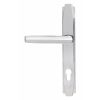 Polished Chrome Art Deco Slimline Lever Espag. Lock Set