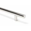 Polished SS (316) 1.5m T Bar Handle B2B Fix 32mm Ø