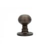 Queen Anne Mortice Knob - Dark Bronze