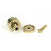 Aged Brass Kelso Cabinet Knob - 25mm (Plain)