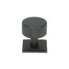 Matt Black Brompton Cabinet Knob - 32mm (Square)