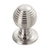 Queen Anne Knob 35mm - Polished Chrome