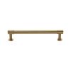 Heritage Brass Cabinet Pull Phoenix Design with 16mm Rose 160mm CTC Satin Brass finish