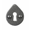 Oval Uncovered Escutcheon - Forged Steel