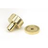 Polished Brass Judd Cabinet Knob - 25mm (Plain)