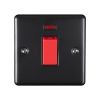 Eurolite Enhance Decorative 45Amp Switch with Neon Indicator Matt Black