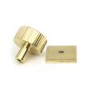 Polished Brass Judd Cabinet Knob - 32mm (Square)