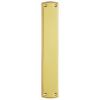 Ornate Finger Plate - Polished Brass