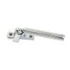 Polished Chrome Locking Art Deco Fastener - RH