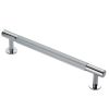 Lines Pull Handle 160mm c/c - Polished Chrome