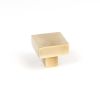 Aged Brass Albers Cabinet Knob - 30mm