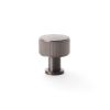 Alexander & Wilks - Lucia Reeded Cupboard Knob - Dark Bronze PVD - 29mm