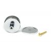 Polished Chrome Brompton Cabinet Knob - 38mm (Plain)