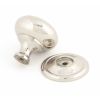 Polished Nickel Mushroom Cabinet Knob 38mm