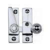 Heritage Brass Sash Fastener Lockable Polished Chrome Finish