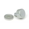 Satin Chrome Brompton Cabinet Knob - 25mm (Plain)