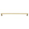 Heritage Brass Door Pull Handle Pyramid Design 478mm&nbsp;Polished Brass Finish