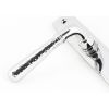 Polished Chrome Hammered Newbury Slimline Espag. Lock Set