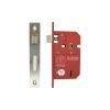 5 Lever BS3621 Sash Lock - 63mm Satin Nickel