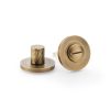 Alexander & Wilks - Hammered Thumbturn and Release - Italian Brass