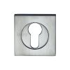 Sorrento Euro Square Escutcheon Satin Chrome finish