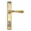 Aged Brass Newbury Slimline Lever Espag. Lock Set