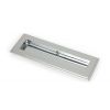 Polished Chrome 175mm Art Deco Rectangular Pull