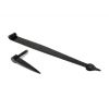 Black 24" Band & Spike Hinge (Pair)